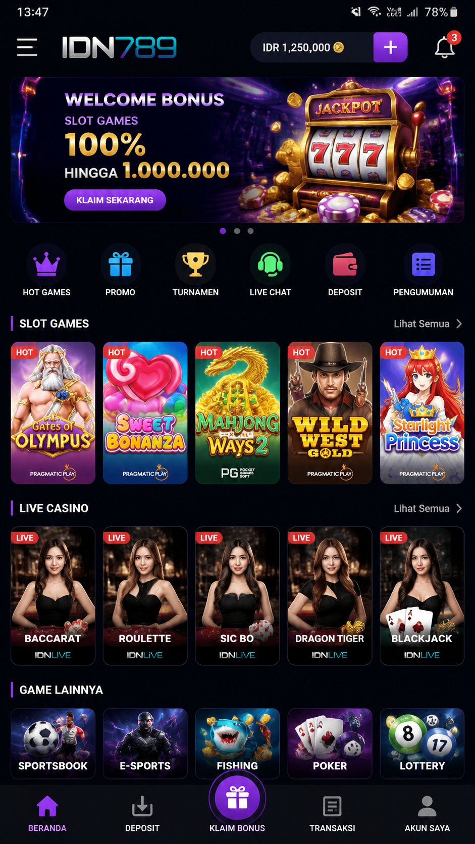 Screenshot 2 idn789